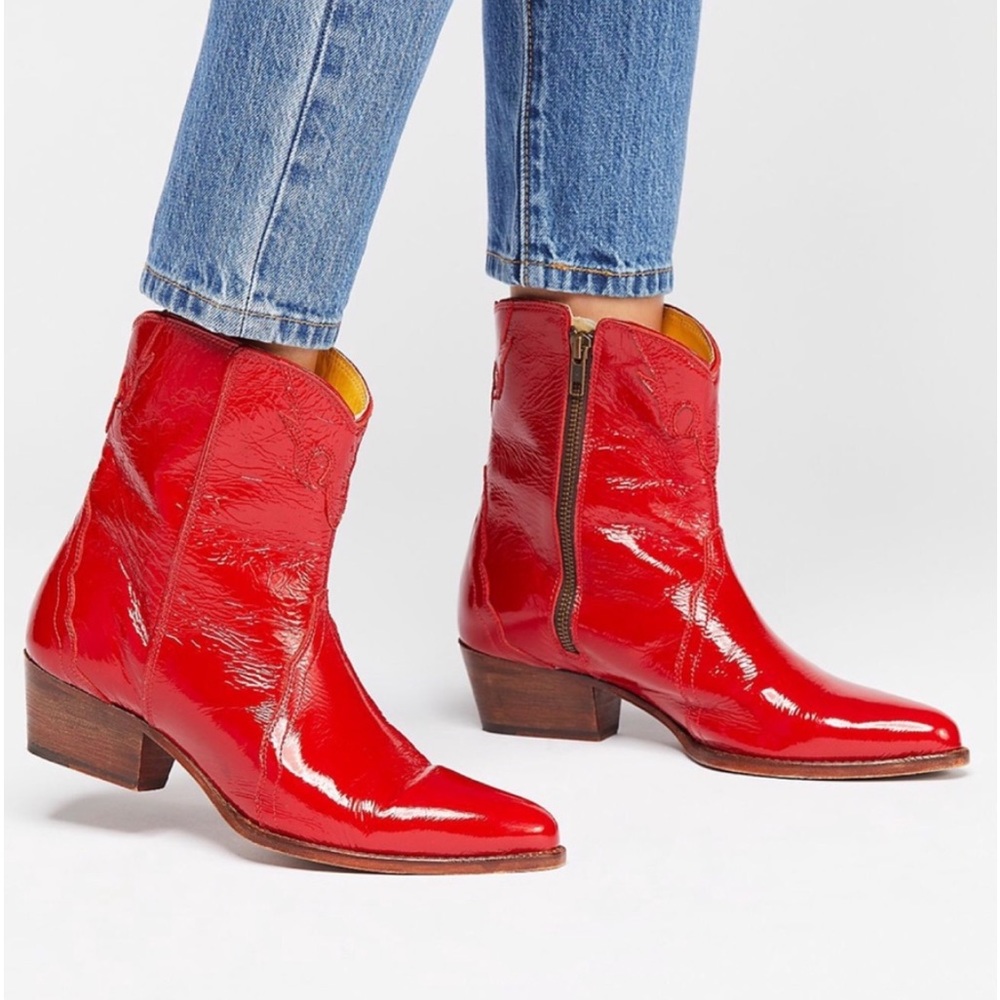 FREE PEOPLE NEW FRONTIER Western Boot EUC
